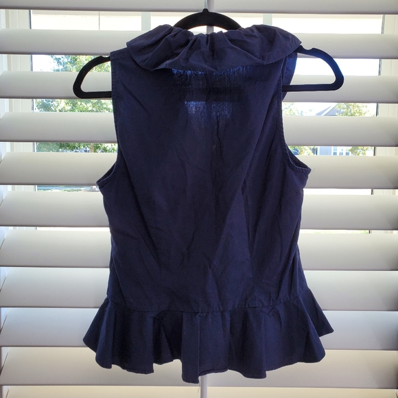 Ralph Lauren ruffled blouse, size 6 - Picture 3 of 3